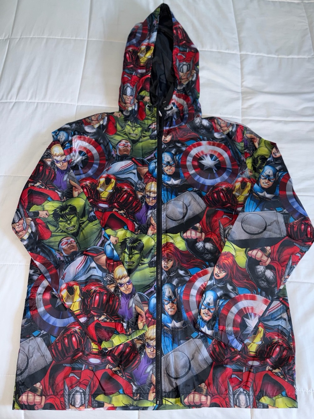 Marvel Avengers Hooded Jacket - Large